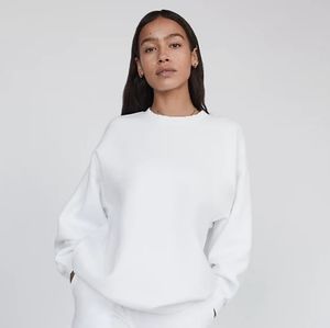 Tna | Cozy Fleece Mega Crew Sweatshirt - Size 1 White